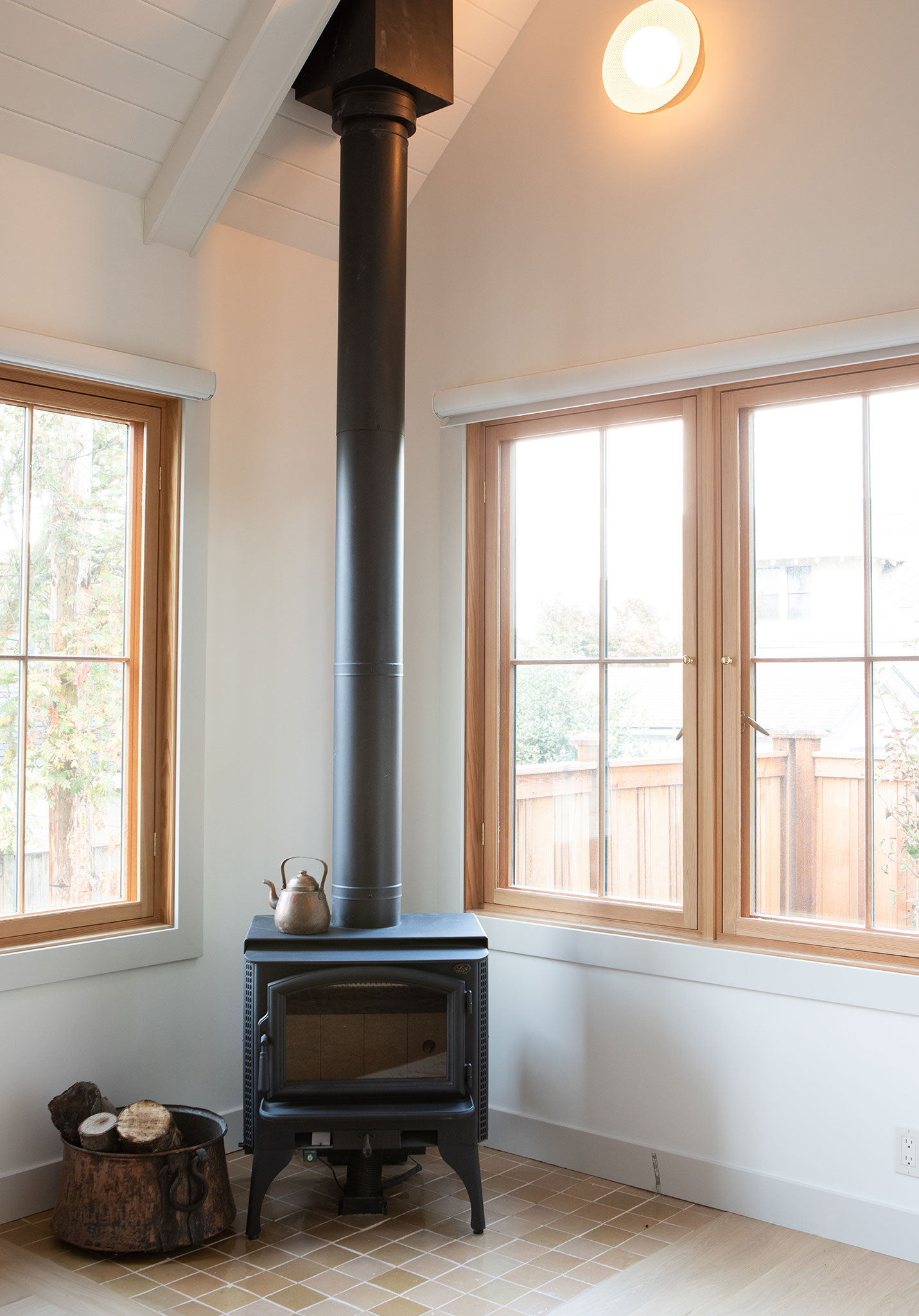 Beacon Hill Cottage fireplace