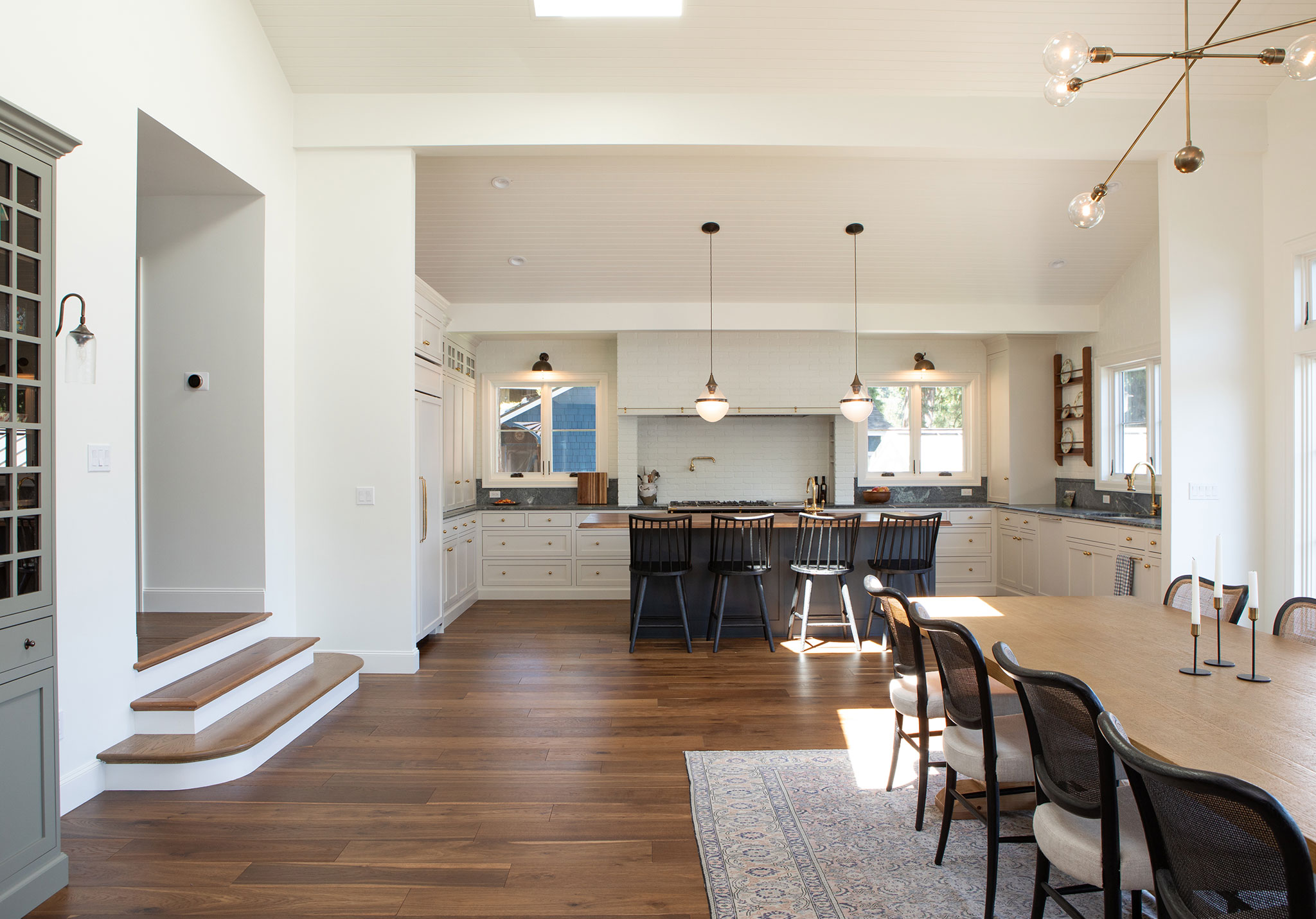 Pine Lake Remodel kitchen and dinning rooms