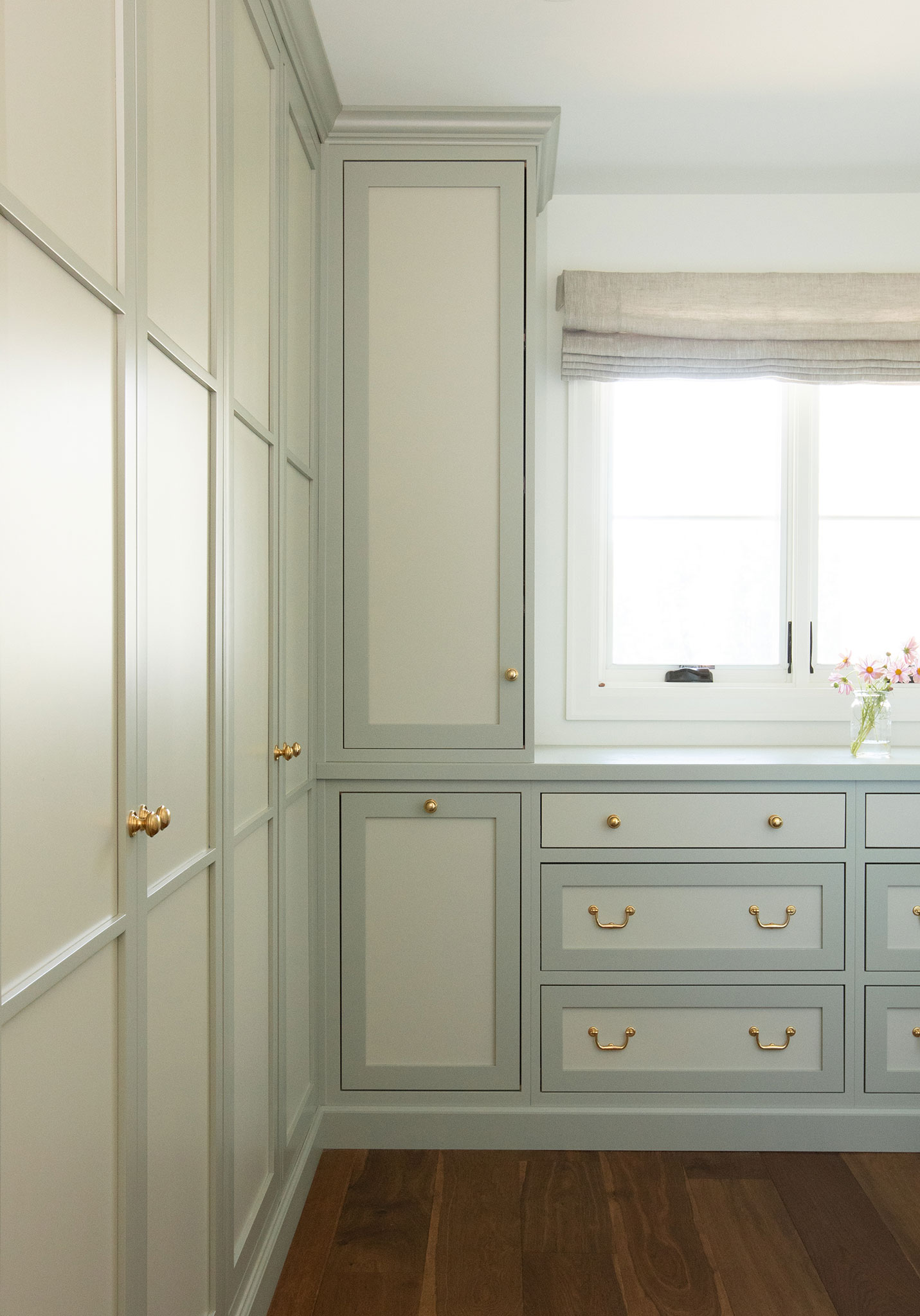 Pine Lake Remodel linen room